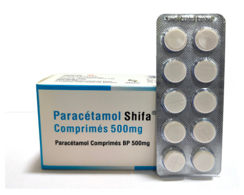 Paracetamol Shifa Tablets 500mg
